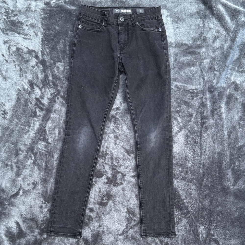 BKE Alec Charcoal Skinny Jeans